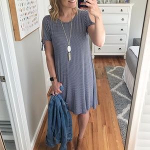 Old Navy Striped Swing Dress